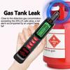 New Gas Leak Detector Combustible Natural Co2 Alcohol LPG Methane Analyzer Rechargeable Buzzer Alarm PPM LEL Tester