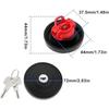 Car Fuel Petrol Filler Locking Tank Cap & Keys Kit for Citroen Berlingo 2008 2009 2010 2011 2012 2013 2014 2015 2016