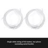 80/120Cm Metal Wire Swivel Rope Shoe Rope Sneaker Shoe Laces Turnbuckle Repair Part Steel Wire Rope Firm No Tie Shoe Rope