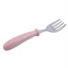 Portable Stainless Steel Children's Tableware Fork and Spoon Set Creative Complementary Food Training Set