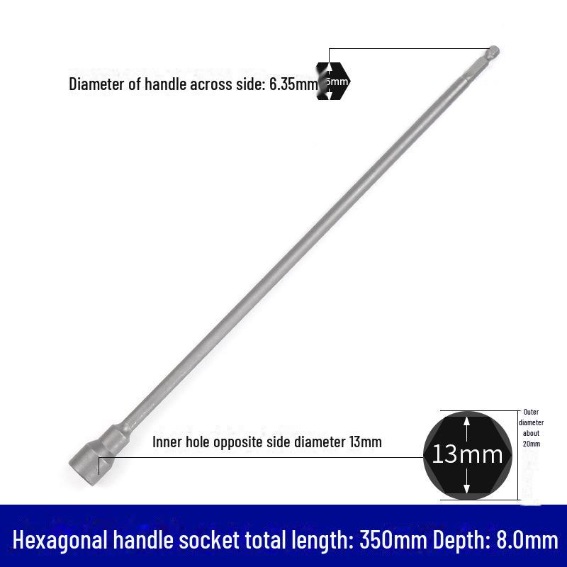 Dane Tools Magnetischer Inbusschlüssel und selbstschneidender Schraubendreher-Bohrersatz