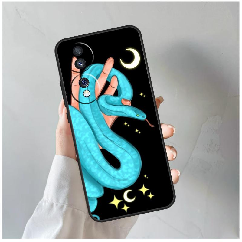 Hand Snake For Honor Magic 8 Pro 6 7 Lite Case For Honor Win RT 50 70 90 200 400 X8c X8b X9a X9b X9c X9d