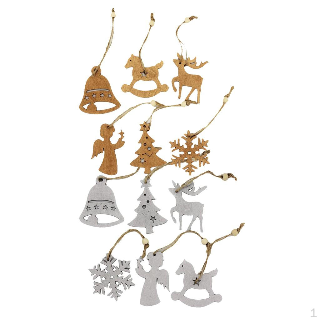 Christmas Drop Pendant Ornaments Bell Hanging Decor