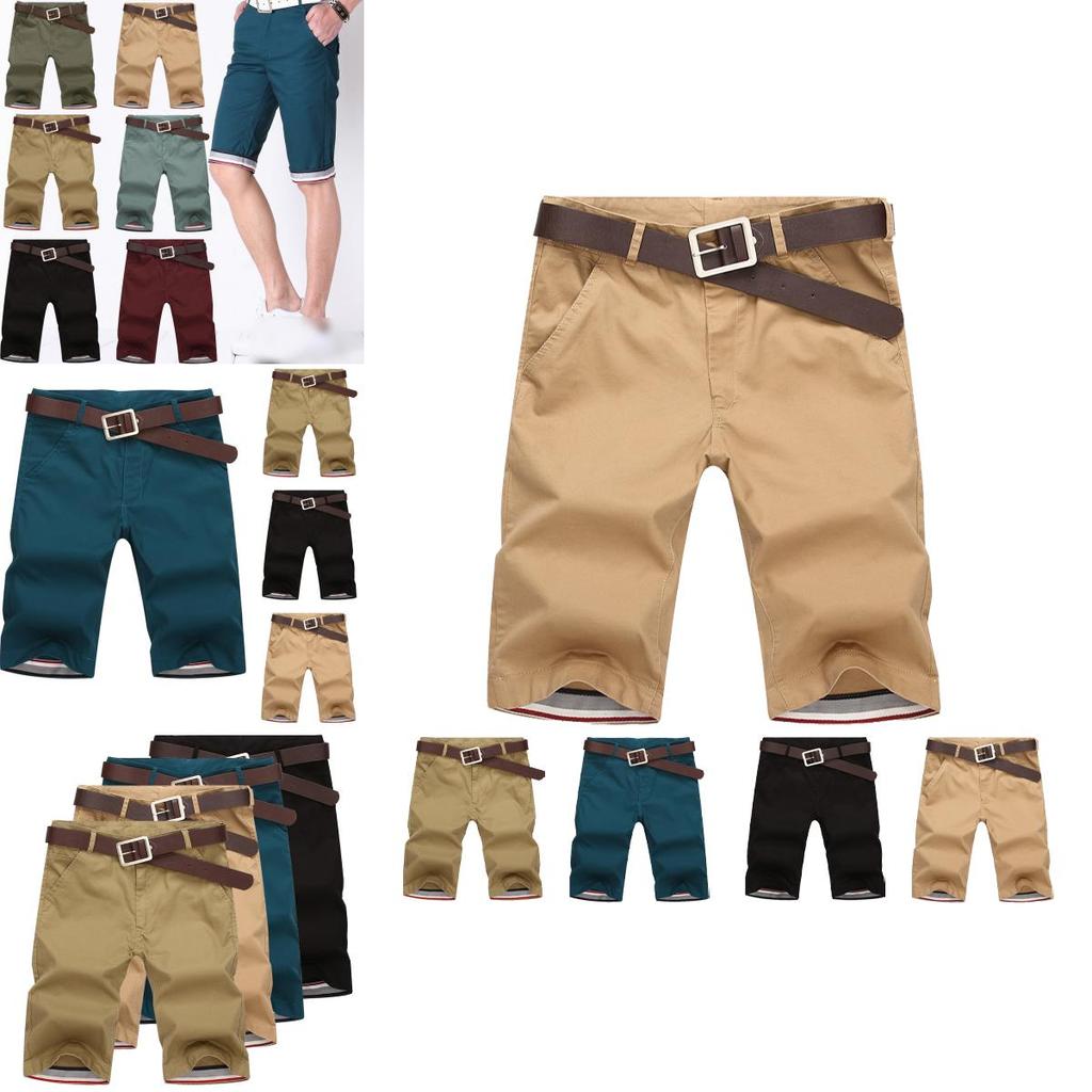 Men's Cargo Shorts With Pockets For Summer Casual Sports Military Trousers