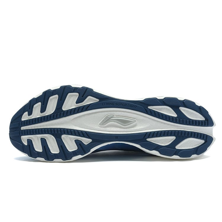 Li Ning Super Light 18 Fabric Slip Resistant Abrasion Resistant Slip Resistant Abrasion Resistant Low top Running Shoes ARMR007-4