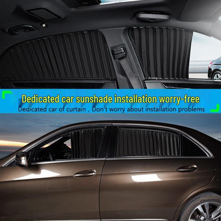 Honda Accord 8th Gen & Civic Car Sunshades: Heat Insulation Curtains for Fit, Vezel, and Crider Models