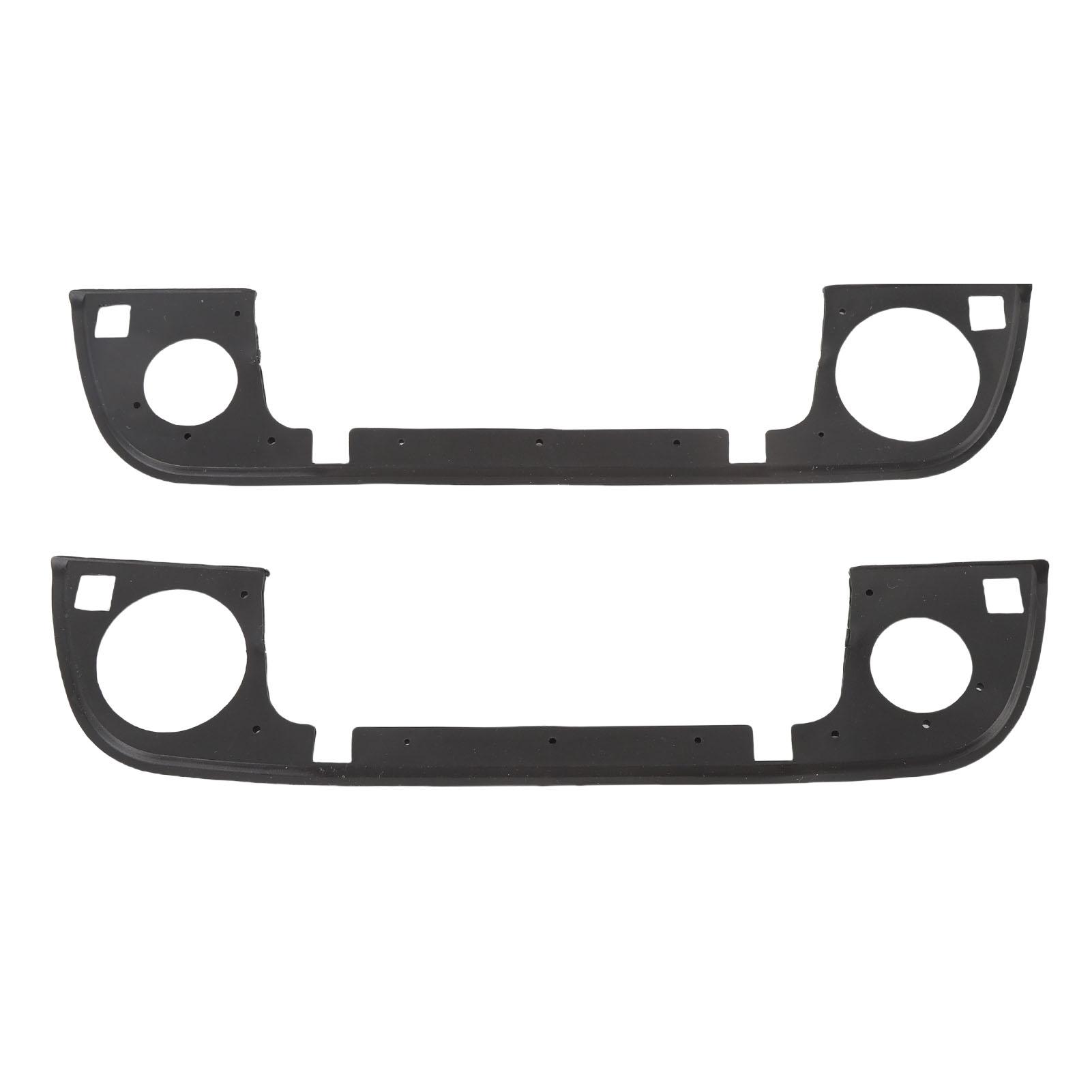 

2 шт. Накладка на наружную дверную ручку Уплотнительная прокладка Передняя левая правая Пластик 51218122441 Замена для