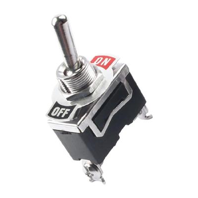 Kippschalter EIN-AUS-EIN / EIN-AUS Wippschalter, 2/3/4/6-Pin Marine-Kippschalter Wasserdicht 250V 15A
