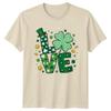 Love TShirt St Patricks Day Irish Holiday Gift For Him And Her