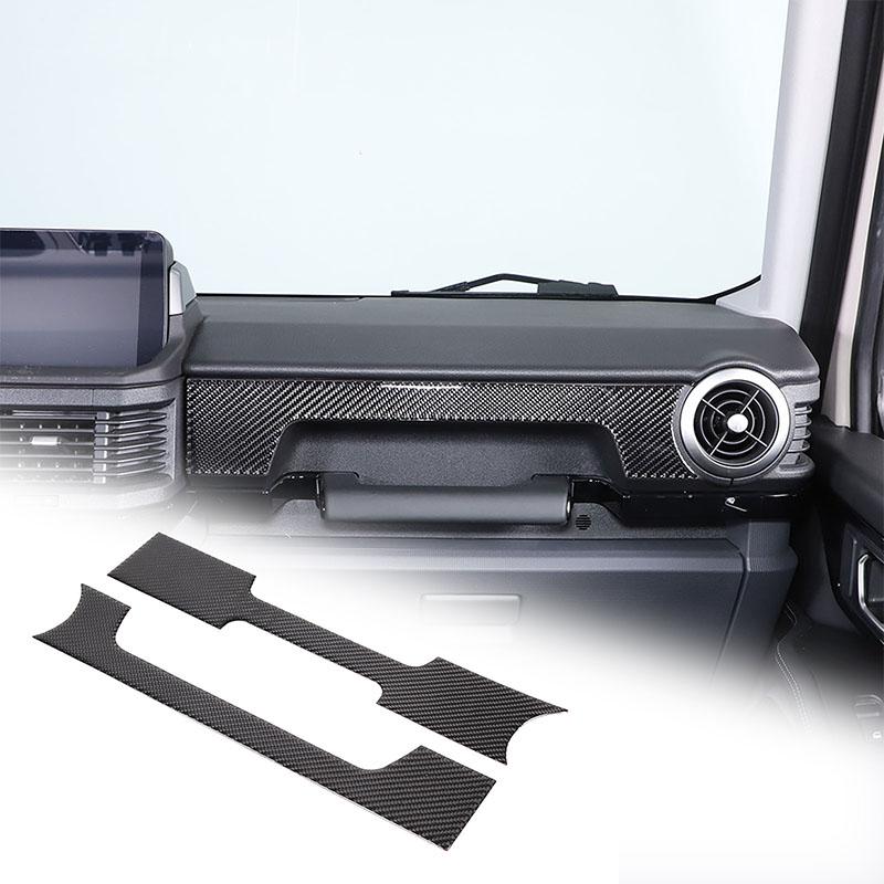 Soft Carbon Fiber For INEOS Grenadier 2020-2025 Interior Kit Dashboard Console Gear Shift Panel Cover Decorative Stickers
