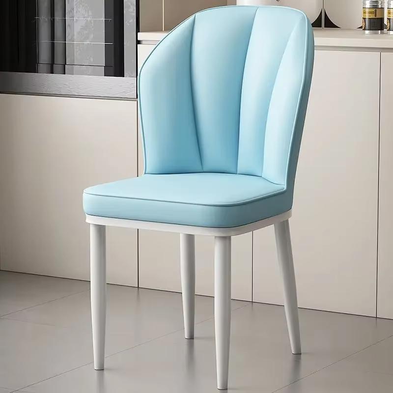 Nordic Cream Dining Chair – Minimalist Designer Lounge Chair, Modern Living Room & Dining Room Furniture