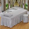 Beauty Salon Bed Sheet Salon Thick Quilting Mattress Brief Beauty Bed Skirt Bedspread with Face Hole Body Massage SPA Bed Cover