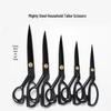 Handmade Tailor Scissors: Manganese Steel, 8-12 Inch, for Cloth, Leather, and Sewing