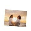 Custom Heart-Shaped Pearlescent Jigsaw Puzzle - DIY Sublimation & Educational Toy