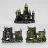 Resin Castle Aquarium Decoration Stable Base Fantasy Fortress Ornament
