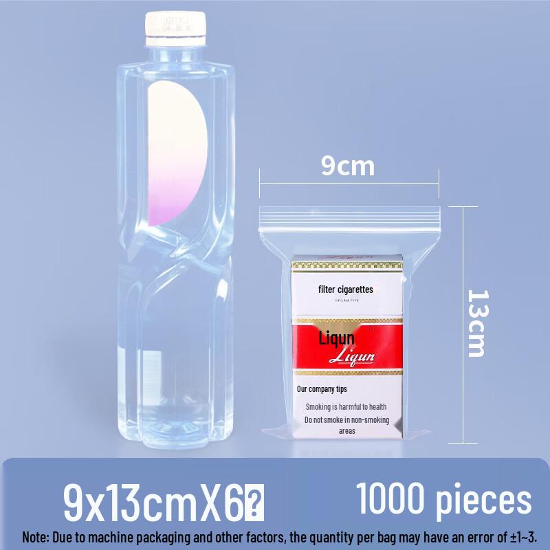 Lantuan Transparent Self-Sealing Food Storage Bags