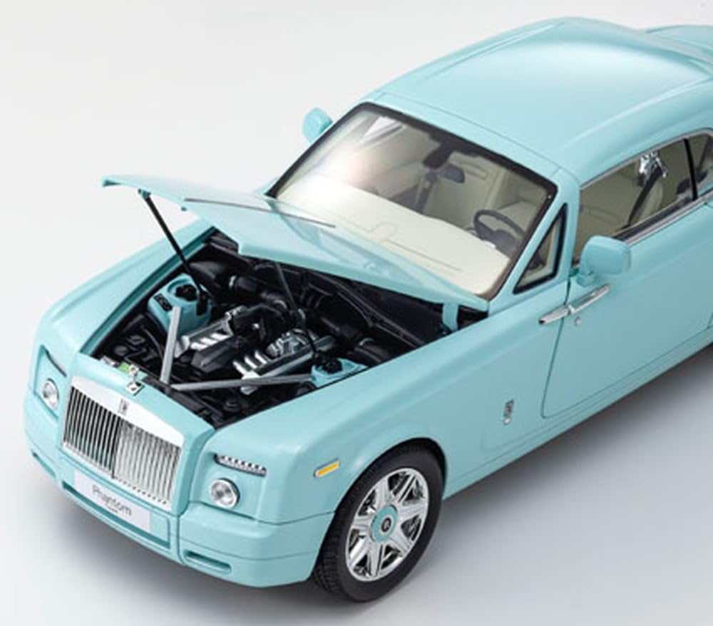 Kyosho Original 1/18 Scale Rolls-Royce Phantom Coupe Turquoise Finished Product