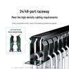 Ugreen 24-Port 1U Rack-Mount Cable Management Panel