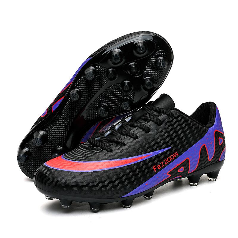 Overseas men's and women's low-top breathable football shoes indoor and outdoor sports shoes professional competition shoes