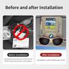 BWX1 2026 Car Sticker Car Sun Visor Glasses Clip Storage Holder Card Bag For BMW G30 G20 F30 F10 F40 E92 E91 G05 G06 G07 G11 G01 G02