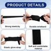 Elastic Wrist Straps Adjustable Glove Safety Strap Wristband Holder Glove Straps  Winter Sports