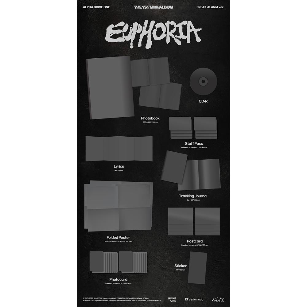 [Pre-order] ALPHA DRIVE ONE - EUPHORIA [FREAK ALARM Ver.]