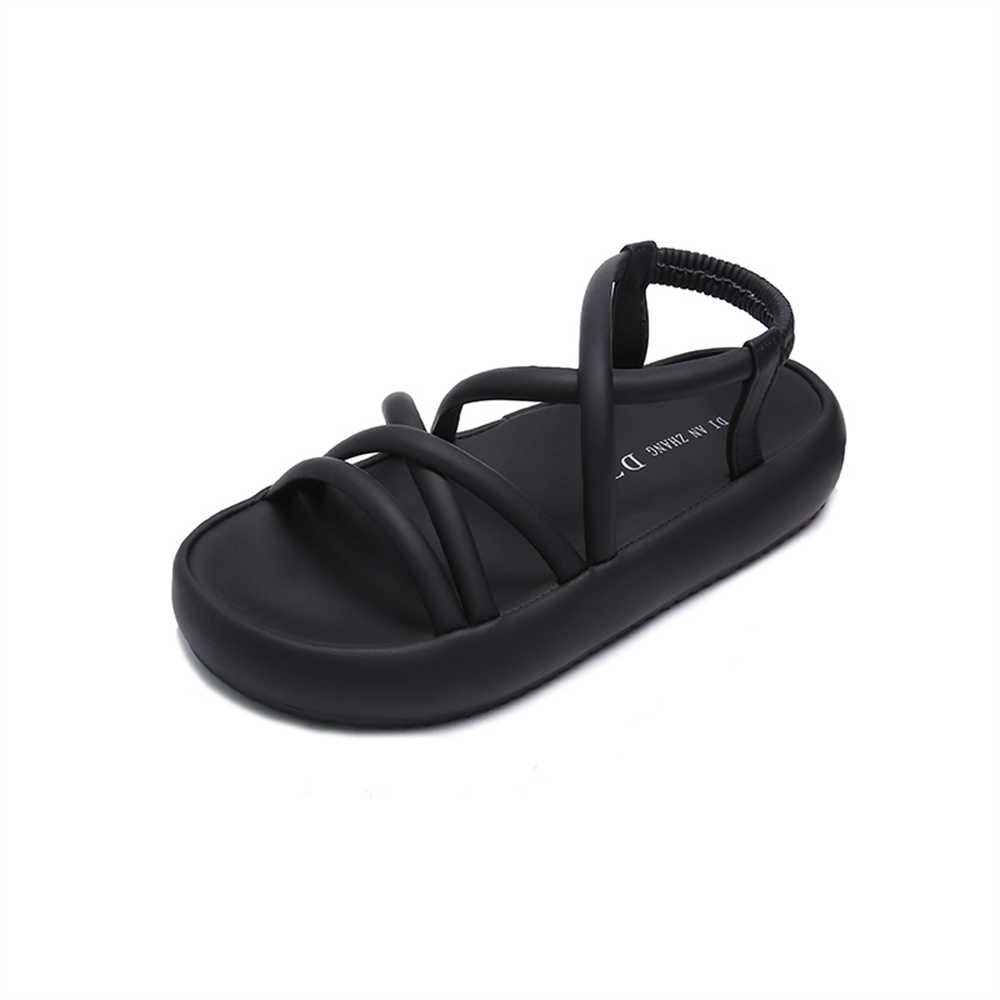 Fashion Leopard Print Non-slip Women's Sandals 33 Size Cute Slippers Beige Woman Shoes Sneakers Sport Model Hypebeast Genuine Brand