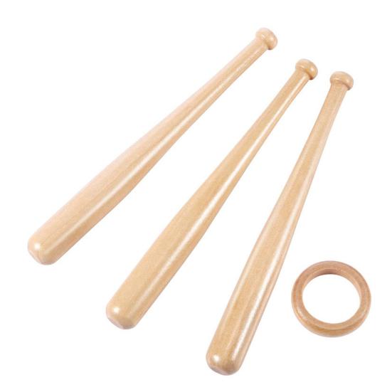 Wooden Baseball Bat Display Stand Mini Holder for Showcasing Balls & Memorabilia Golf Tennis Ball Support Bracket Round Crafted Rack for Home Desktop