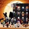 Halloween Advent Calendar 2025, 24 Day Halloween Countdown Calendar, Mini Dolls Collectible Horror Figures Gift for Kids Teen Adults