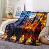 1PC Naruto Patterned Flannel Blanket Suitable For All Seasons For Home Decor Warmth And Comfort Gifts Holiday Present