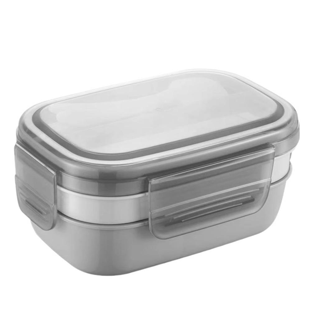 Leak-Proof Lunch Container Heat Resistant Food Storage Box Microwavable Student Lunchbox  Snack