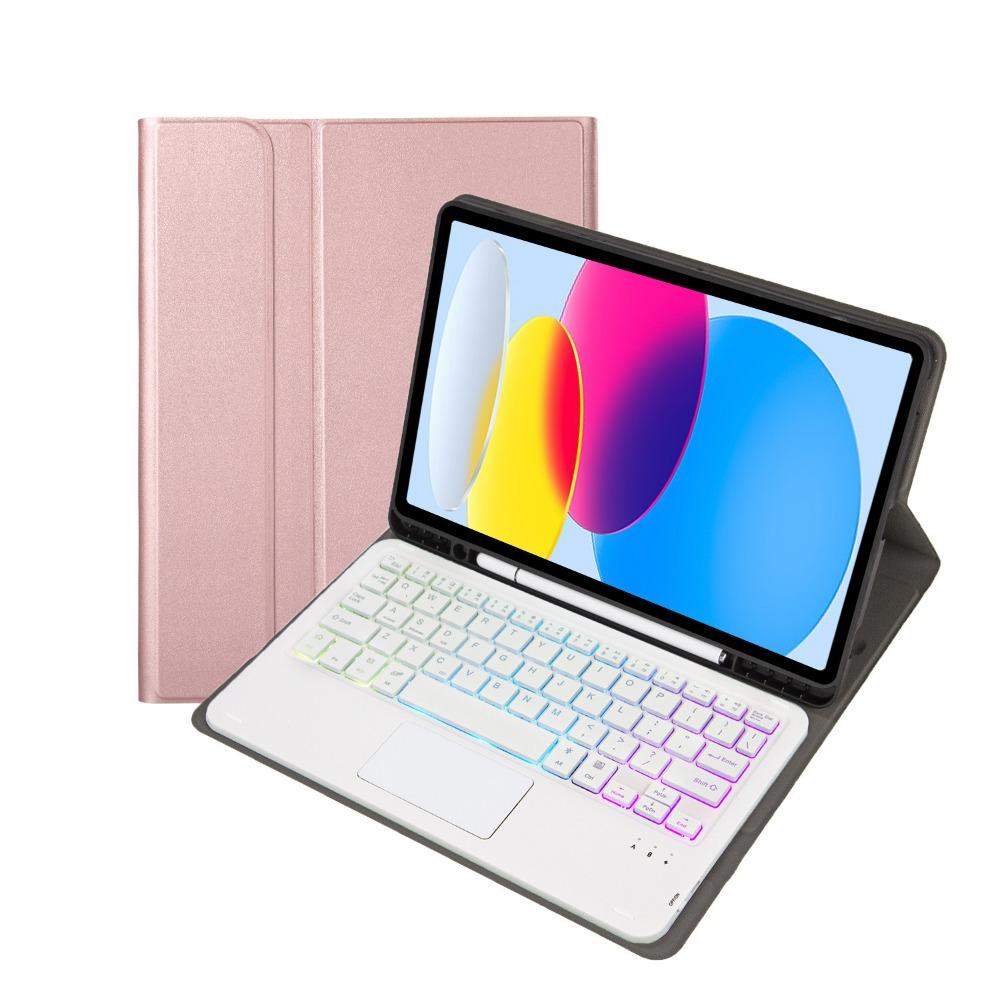 2024 iPad Air 11 Pro 11 Keyboard Case 10 9 10 2 Inch Slim Magnetic Cover with Multi Angle Stand and Touchpad