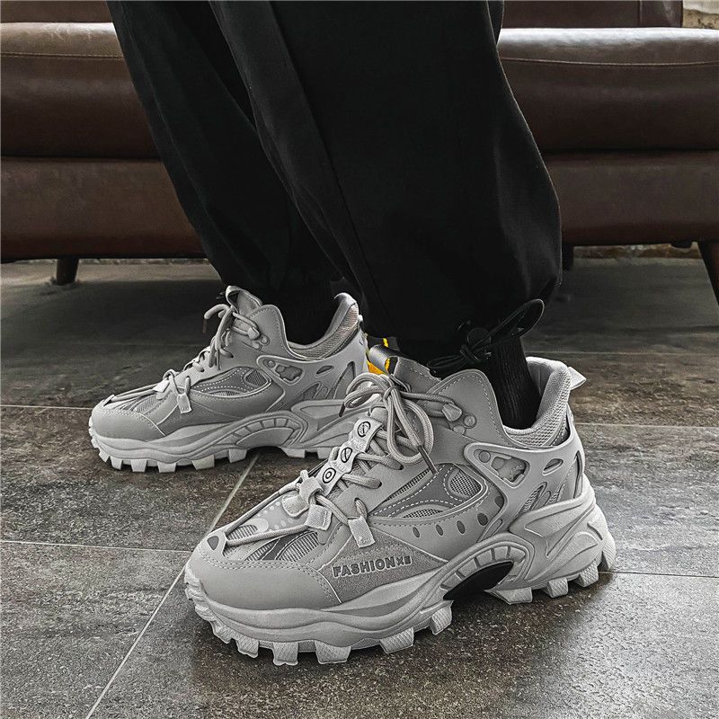 Spring and Autumn National Tide 2025 Internet Celebrity Breathable Sports Shoes Casual Shoes Versatile Dad Shoes Men's Shoes