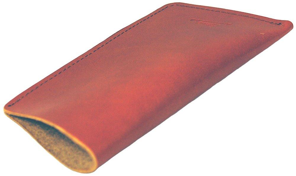 Zenith Genuine Leather Eyeglass Made In CA Case/Sunglasses Case, Japan, Camel, B-0142