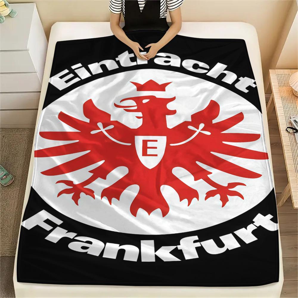 Eintracht Frankfurt Print FlAannel Blanket, High quality Comfortable for All Seasons, Home Decor, Warmth and Comfort