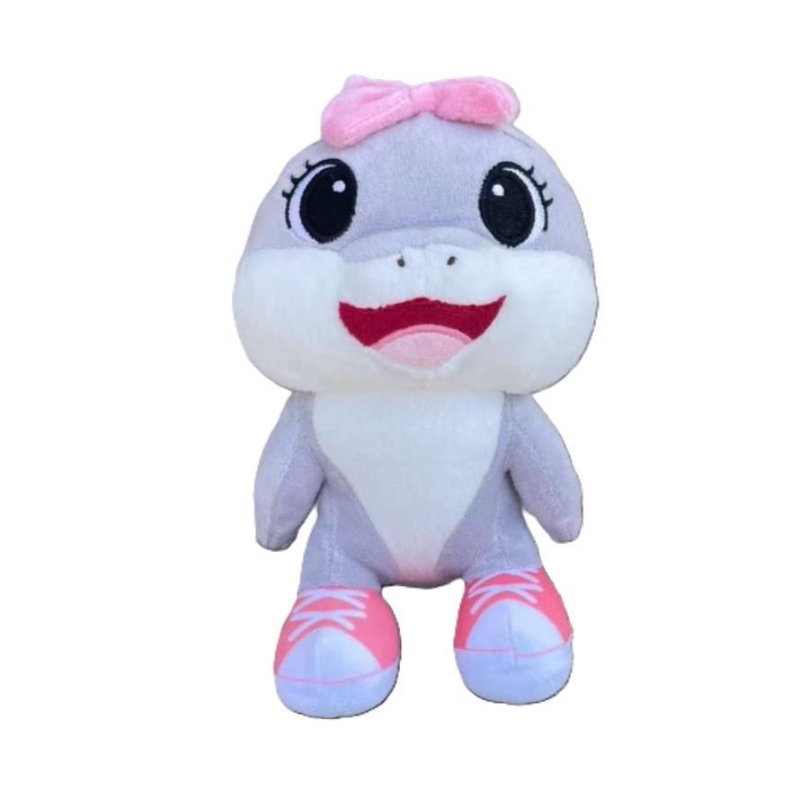 Kawaii Hai Plüschpuppen Italienische Brainrot Plüschtier Niedliche Telalaero Telala Stofftier Hai Weiche Anime Puppen Geburtstagsgeschenk