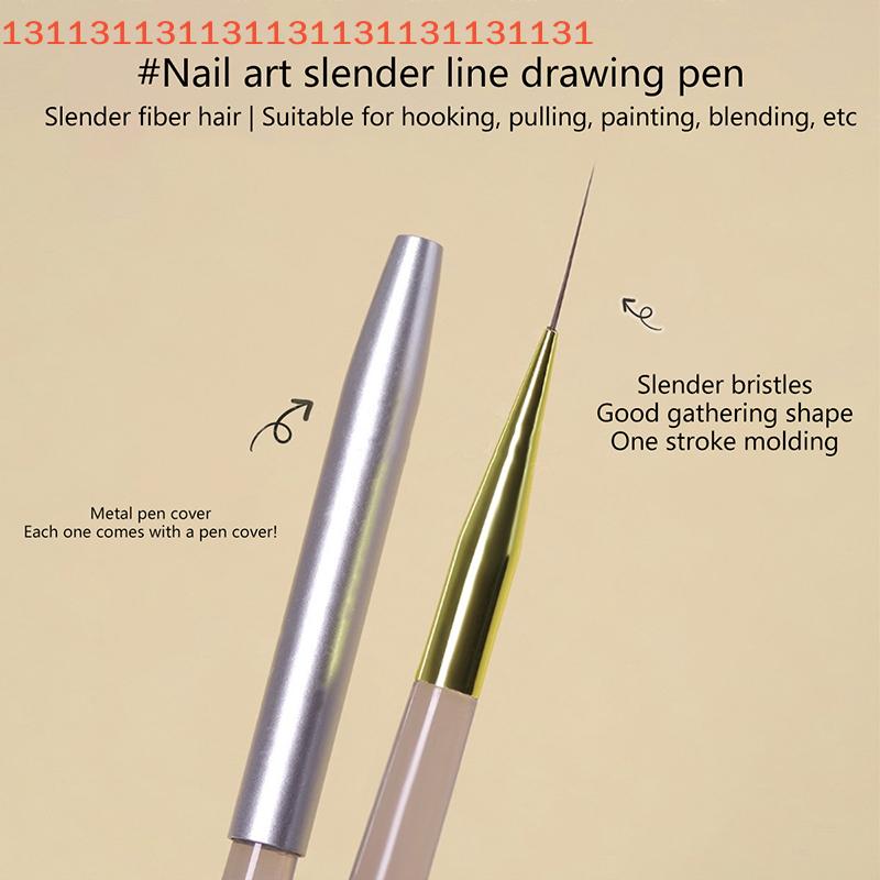 Pensule Liner pentru Nail Art Pensulă Gel pentru Unghii Extrem de Fină Pensulă pentru Pictură Lac de Unghii Desen Design Nail Art