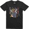 Herren Anime T-Shirt Drachenmädchen Manga Japanisch Geek Regular Fit T-Shirt
