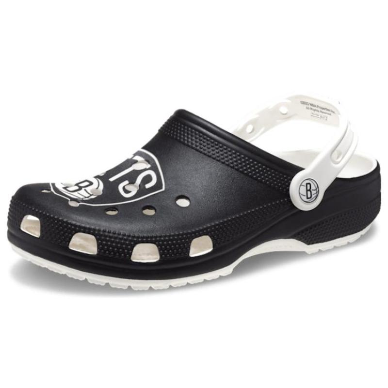 Crocs Brooklyn NBA NETS Breathable Comfortable Clog Unisex Black