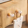 No Drill Kitty Paw Door Hook Resin Drawer Pull Creative Cat Claw Wall Mounted Hook  Home Decoration