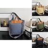 Fashionable Canvas Tote Bag For Women Trendy Large Capacity Shoulder Bag