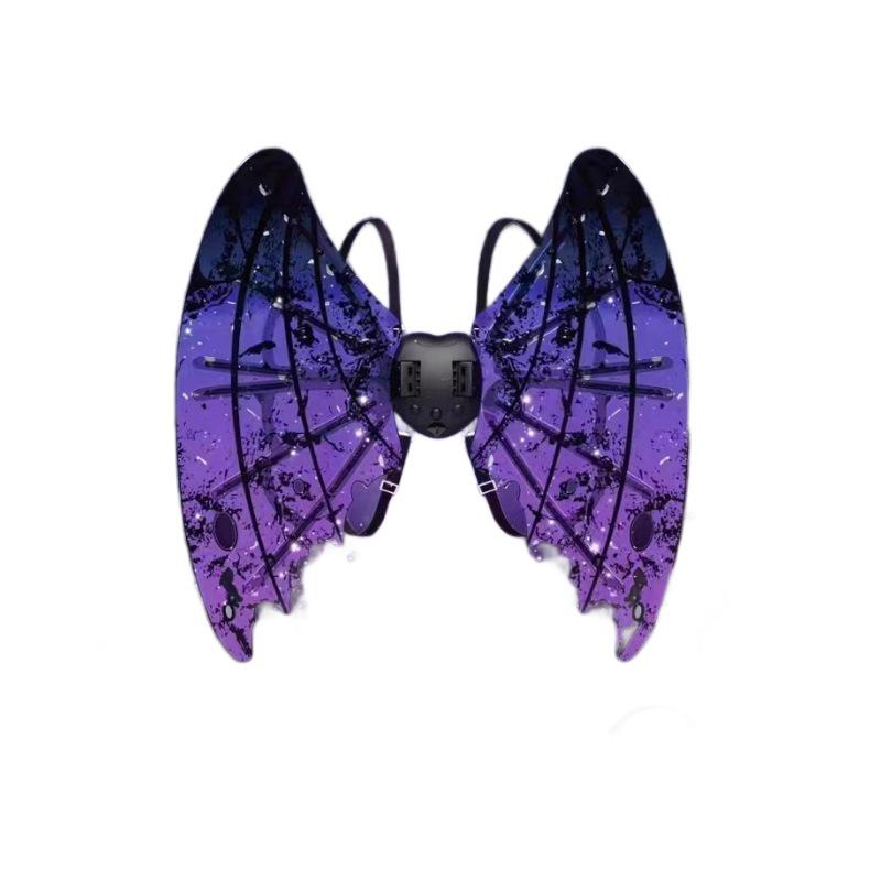 Electric Devil Butterfly Wings: New Elf Fairy Wings with Light and Music