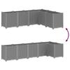 Plant Pot Light Grey 160x120x53 cm PP