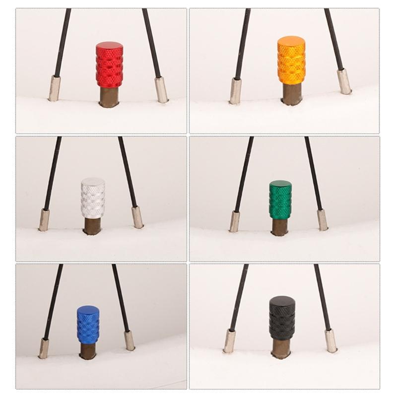 Set di tappi valvola in alluminio Coprivalvole universali per pneumatici Tappi valvola per moto Installazione semplice per migliorare la protezione dell'auto