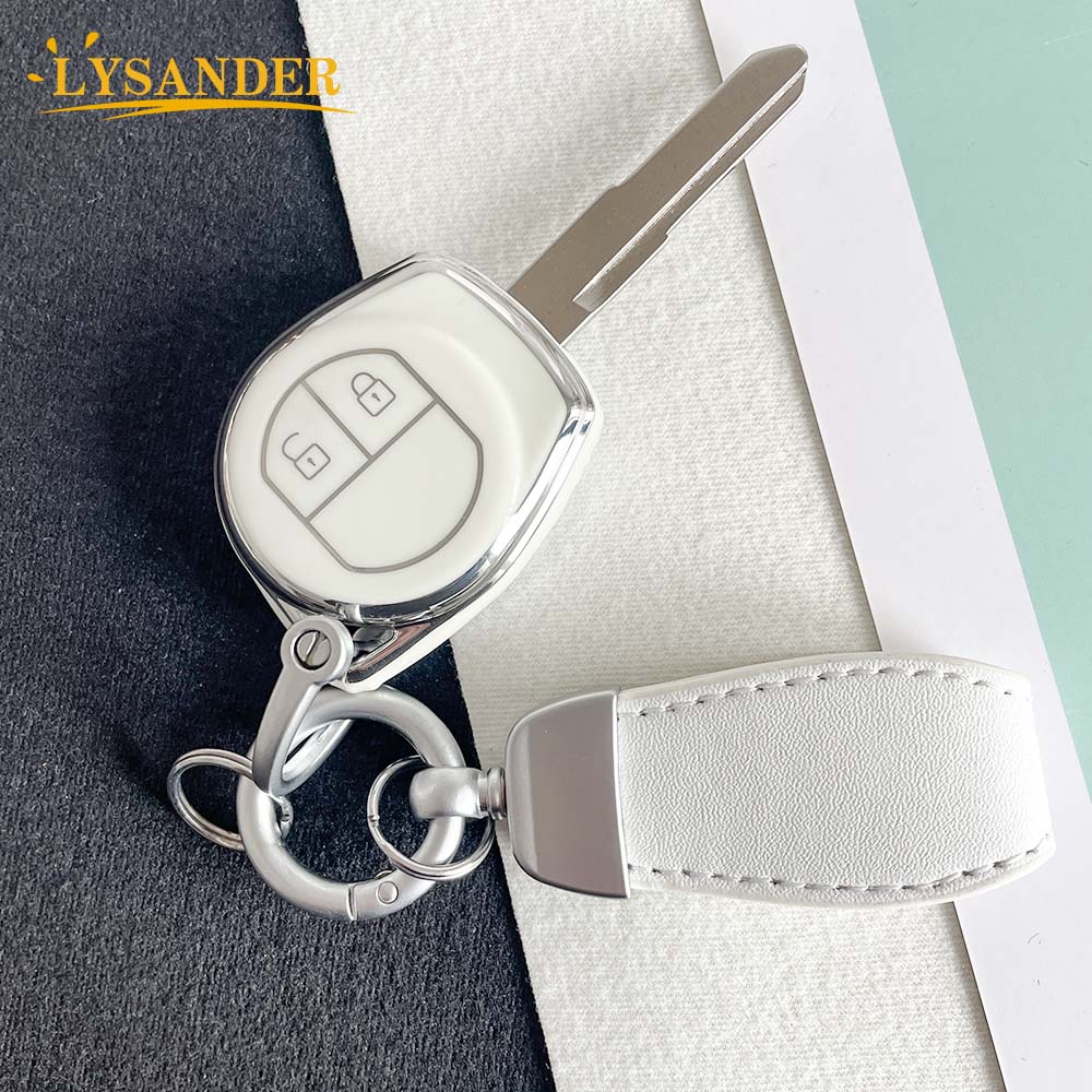 Car Remote Key Case Cover KeyFob Keyring For SUZUKI Swift SX4 Liana Aerio Jimny Samurai Amagatarai Grand Vitara Auto Accessories