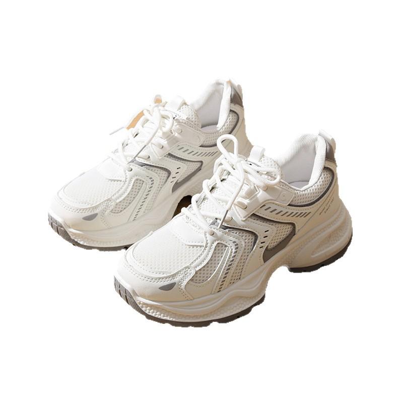 Trend Dad Shoes Autumn Student Running Sports Platform Mesh Heightening Casual Shoes