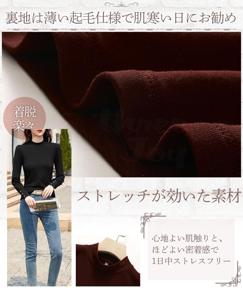 three Joy Women's Long Sleeve Fleece-Lined Golf Polo Shirt, Black, Size L