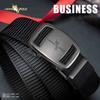 Business Casual Nylon Braided Belt Simple Wild Style Weave Waist Band Automatic Buckle Waistband