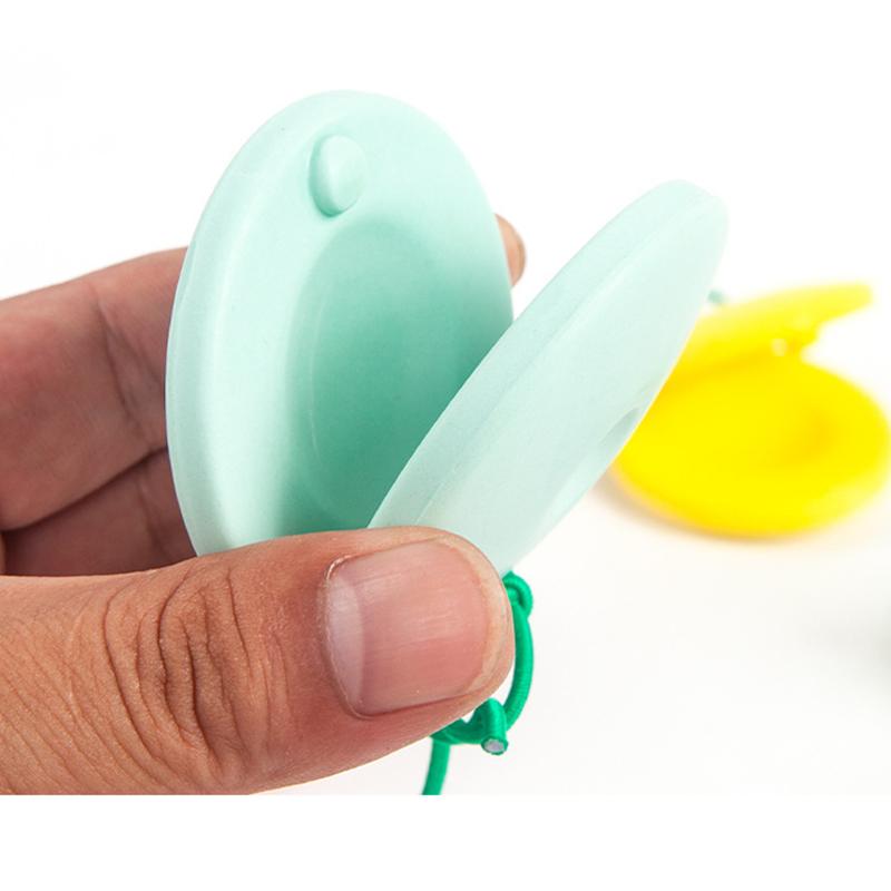 Castanets Wooden Percussion Instrument Music Party Entertainment Performance Props Suitable for Beginners Rhythm Cultivation TMZ