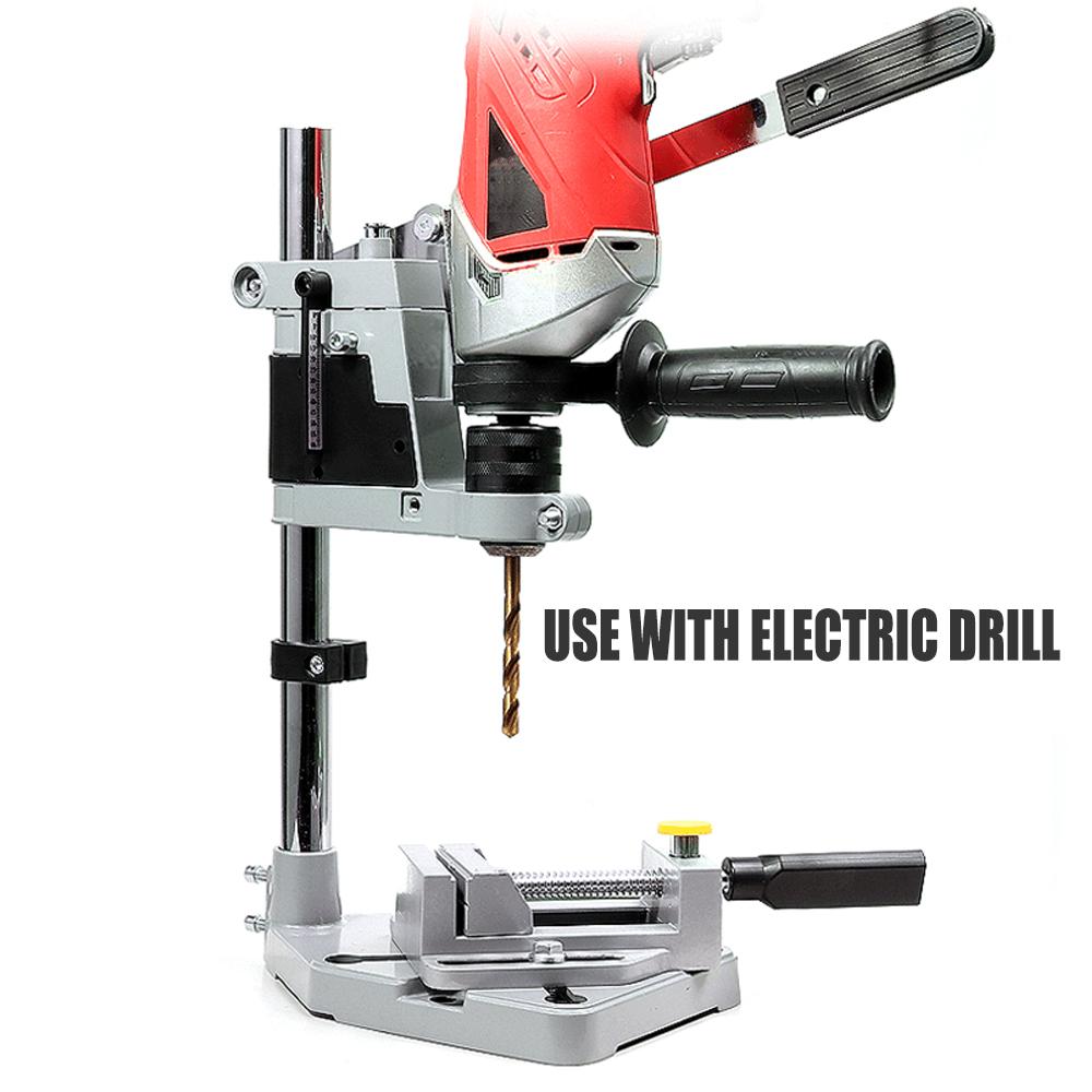 Flat Vise Tongs Electric Drill Stand Mini House Use for Stand Power Tool Parts Mini Vice Flat Pliers Mini Bench Clamp
